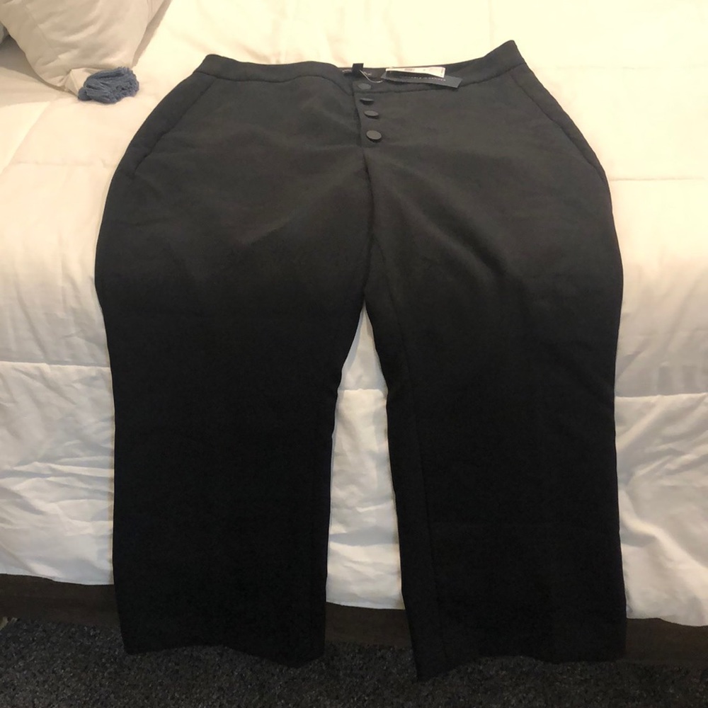 Banana Republic high rise crop flare